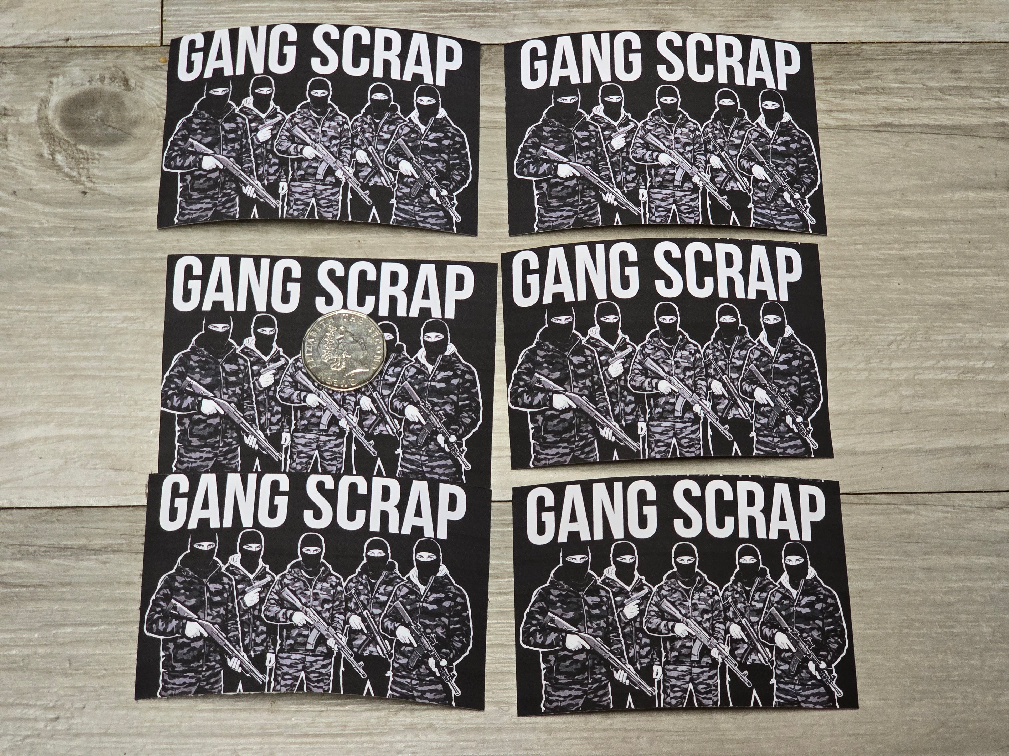 Gang Scrap Group Sticker