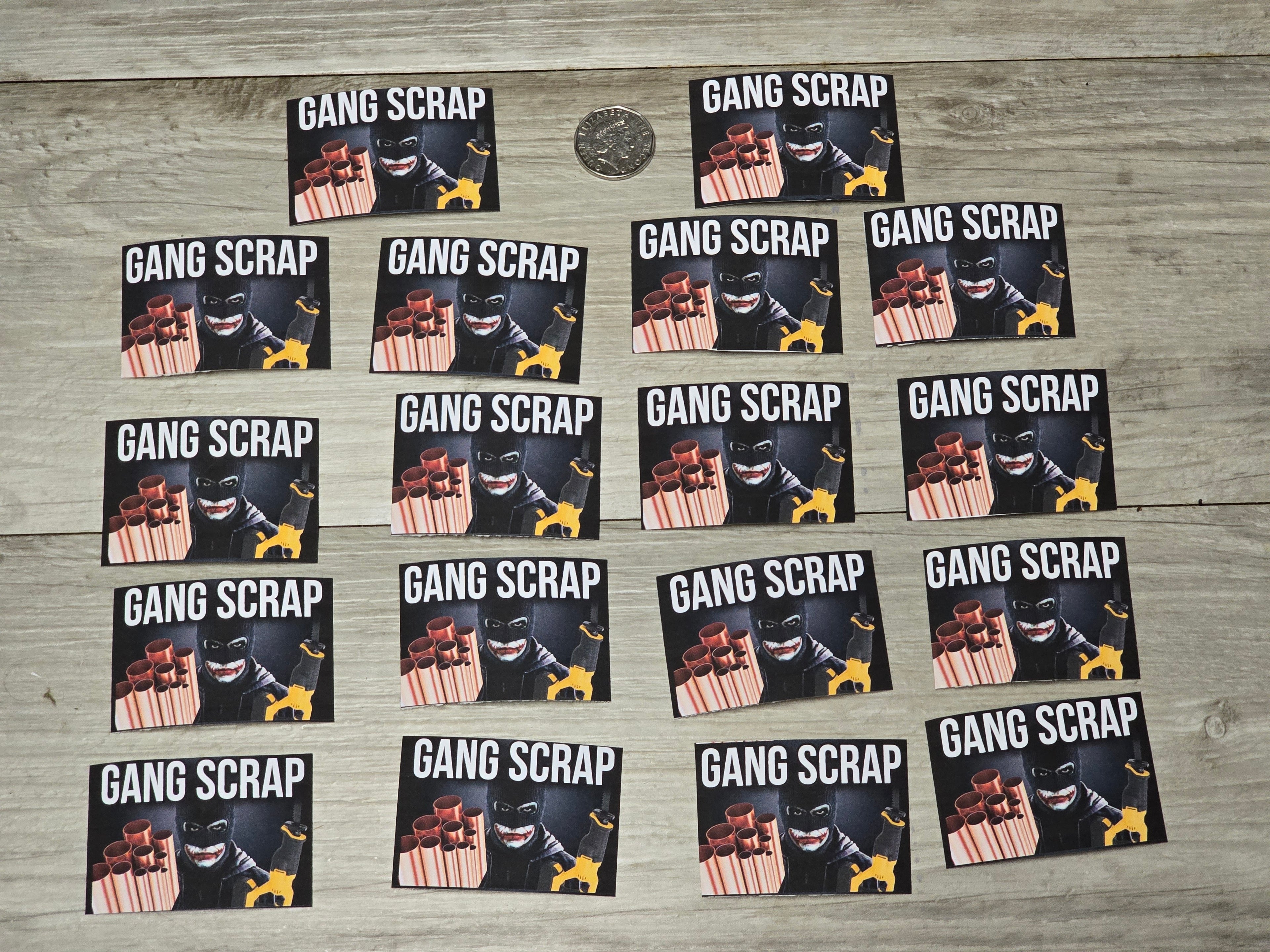 Gang Scrap 2nd Gen Stickers