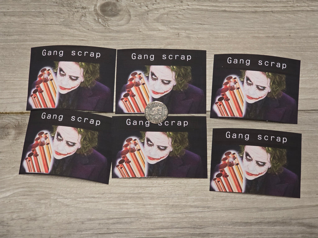 Gang Scrap OG Stickers