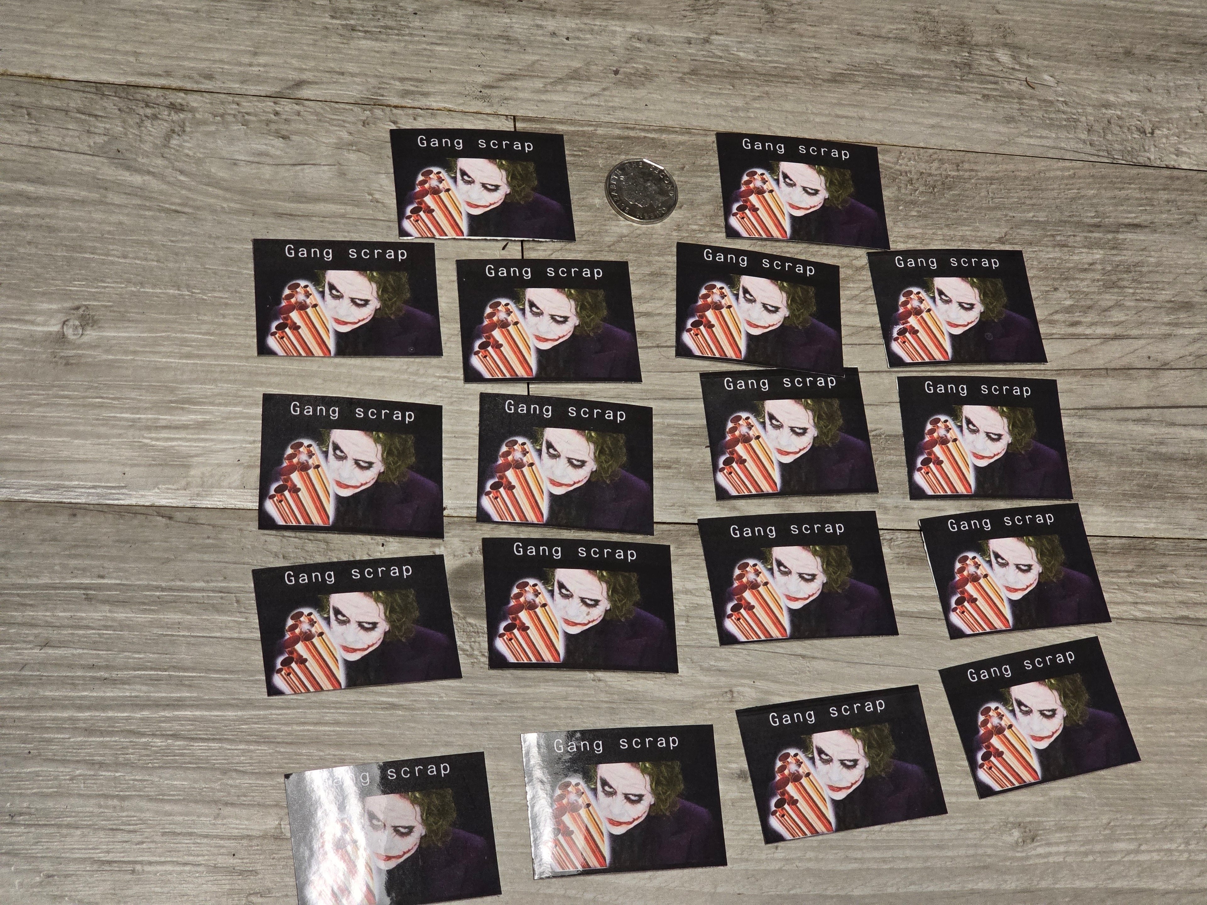 Gang Scrap OG Stickers